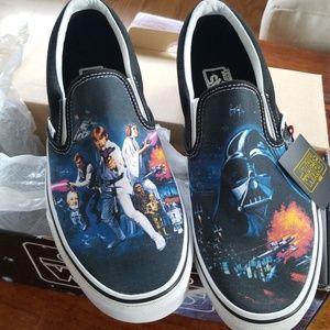 Star Wars  x Van's classics slip ons